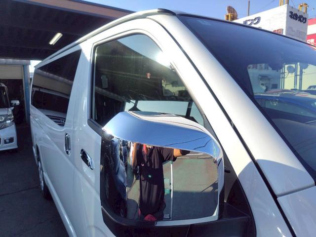 ハイエースバン ロングスーパーGL ダークプライムS アラウンドビューカメラ LEDヘッドデジタルインナーミラー 両側電動スライド Wエアバッグ 100V電源 Wエアコン リアヒーター ハーフレザー ブラックインテリアスマートキー2個(28枚目)