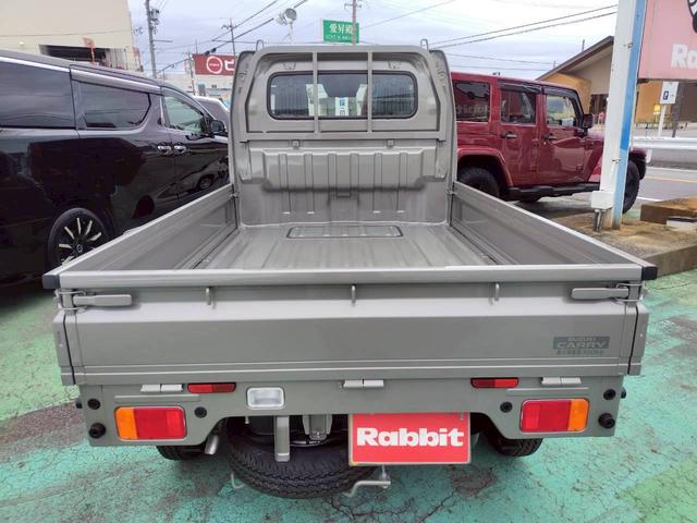 キャリイトラック KCエアコン・パワステ 届出済未使用  エアコンパワステ モスグレー 5速ミッション車(5枚目)