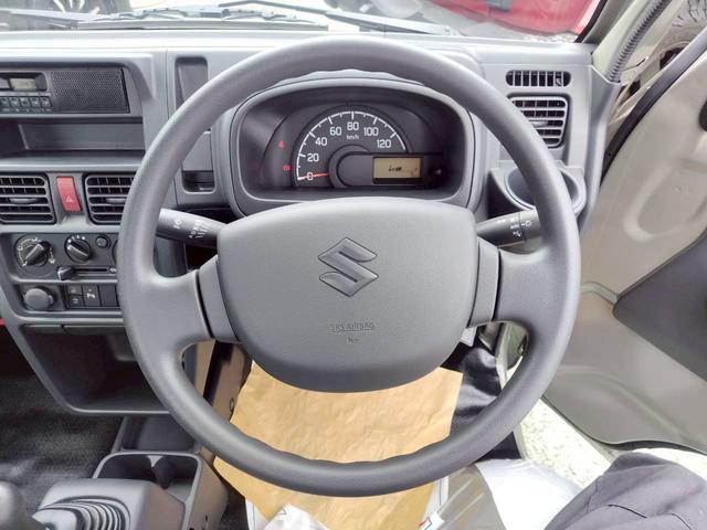 キャリイトラック KCエアコン・パワステ 届出済未使用  エアコンパワステ モスグレー 5速ミッション車(13枚目)