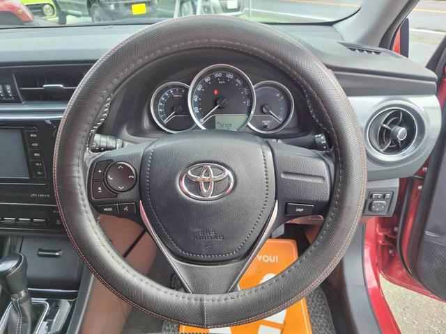 オーリス 150X 純正ナビTV  BTオーディオ ETC  ドラレコ禁煙車 新車取説保証書 スマートキー2個 エンジンスターター(17枚目)