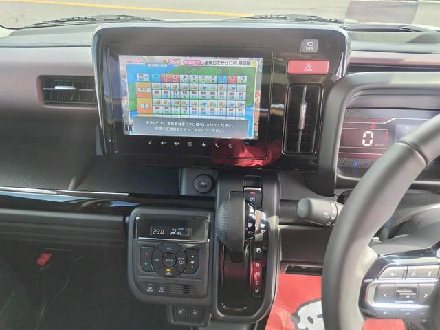 フレアワゴンカスタムスタイル XT ハイブリッドTURBO 現行モデル 1オーナー禁煙 ナビTV BTオーディオ ETC 360カメラ ヘッドアップディスプレイ パドルシフト シートヒーター USBポート アダプテイブクルーズ エアロ(12枚目)