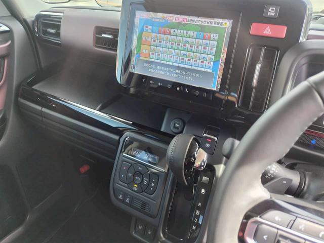 フレアワゴンカスタムスタイル XT ハイブリッドTURBO 現行モデル 1オーナー禁煙 ナビTV BTオーディオ ETC 360カメラ ヘッドアップディスプレイ パドルシフト シートヒーター USBポート アダプテイブクルーズ エアロ(13枚目)