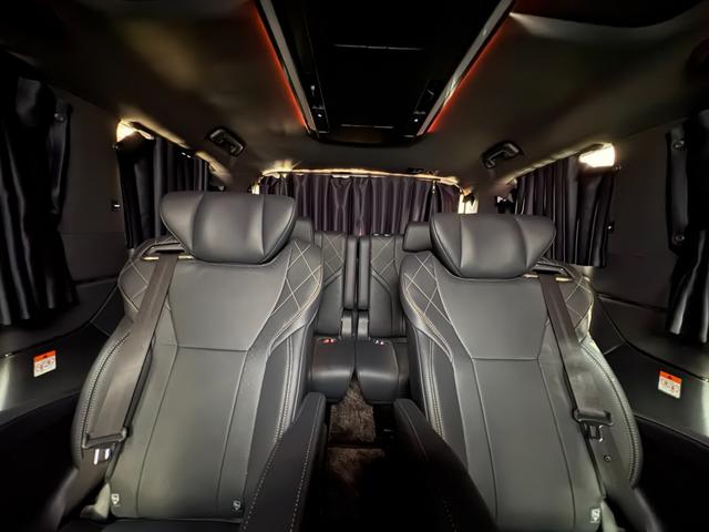 ヴェルファイアハイブリッド Z プレミア モデリスタエアロ&ガーニッシュ ユニバーサルステップ14インチリアシートエンターテイメントJBL15スピーカー 寒冷地 ITSコネクト ガラスコート エグゼクティブマット 遮光カーテン Rベッドキット(21枚目)