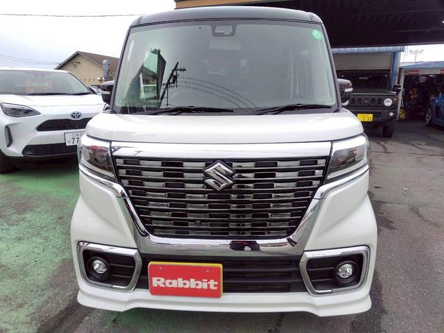 スペーシアカスタム ハイブリッドXSターボ パイオニアナビtv BTオーディオ CD DVD D席シートヒーター クルコン アラウンドビューモニター LEDヘッド スマートキ-2個 マットバイザー エアロ 新車取説保証書(2枚目)