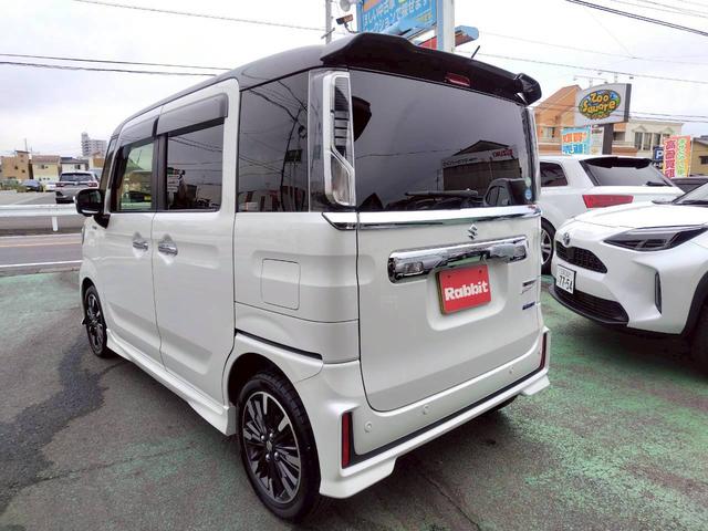 スペーシアカスタム ハイブリッドXSターボ パイオニアナビtv BTオーディオ CD DVD D席シートヒーター クルコン アラウンドビューモニター LEDヘッド スマートキ-2個 マットバイザー エアロ 新車取説保証書(6枚目)