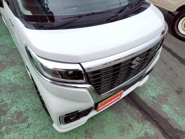 スペーシアカスタム ハイブリッドXSターボ パイオニアナビtv BTオーディオ CD DVD D席シートヒーター クルコン アラウンドビューモニター LEDヘッド スマートキ-2個 マットバイザー エアロ 新車取説保証書(23枚目)