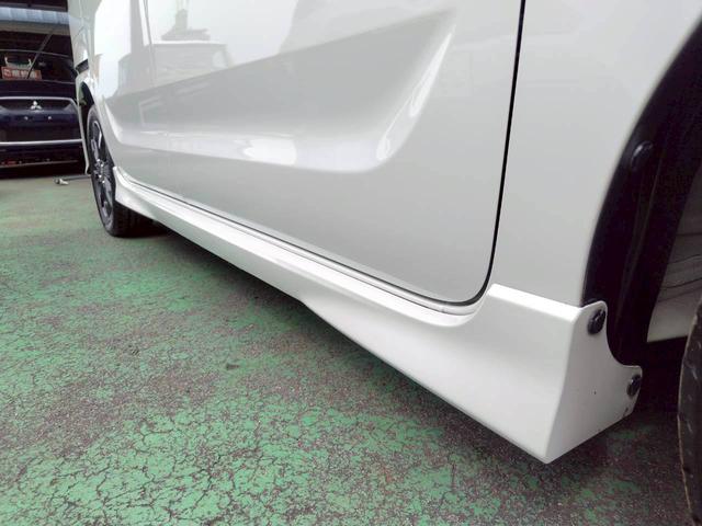 スペーシアカスタム ハイブリッドXSターボ パイオニアナビtv BTオーディオ CD DVD D席シートヒーター クルコン アラウンドビューモニター LEDヘッド スマートキ-2個 マットバイザー エアロ 新車取説保証書(24枚目)