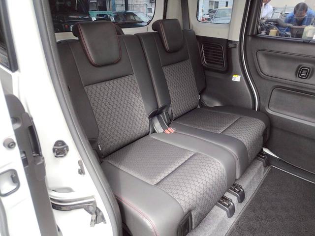 スペーシアカスタム ハイブリッドXSターボ パイオニアナビtv BTオーディオ CD DVD D席シートヒーター クルコン アラウンドビューモニター LEDヘッド スマートキ-2個 マットバイザー エアロ 新車取説保証書(48枚目)