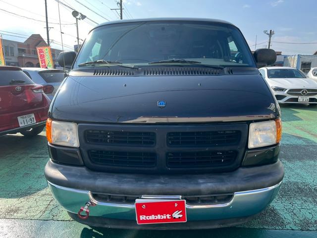 ダッジ・ラム B1500リージェンシー コンバージョン 2003年最終モデル 車高調ローダウン ワンオフサイドマフラー シート張替え D席レカロ ノーマルシート&ハンドル車内 ダッジ専用ワタナベアルミ 防錆コート(2枚目)