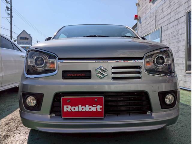 アルトワークス ベースグレード　１オーナー禁煙パナソニックＰナビ・ドラレコ・ＥＴＣ　メッキカーニッシュ　社外Ｆリップ＆Ｒスポ＆シートレール　純正Ｓエアロ　Ｒスタビ　ローダウンバネ　スマートキー２個　ＣＤコンポ　ＵＳＢ　ノーマルパーツ（2枚目）