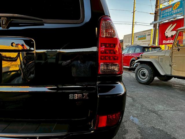 ハイラックスサーフ SSR-Xリミテッド 4WD切替OK ヘッドライト左右新品交換 ナビTV Bカメラ ETC キーレス2個 1オーナー禁煙車 記録簿6枚(12枚目)