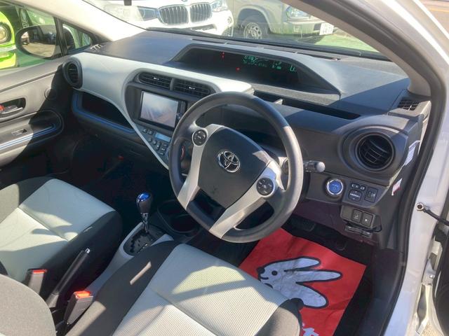 アクア Ｓ　スマートエントリーナビレディッパケージ　１オーナー禁煙　ナビＴＶ　ＢＴオーディオ　Ｂカメラ　ＥＴＣ　スマートキー２個　新車取説保証書　シートヒーター左右（44枚目）