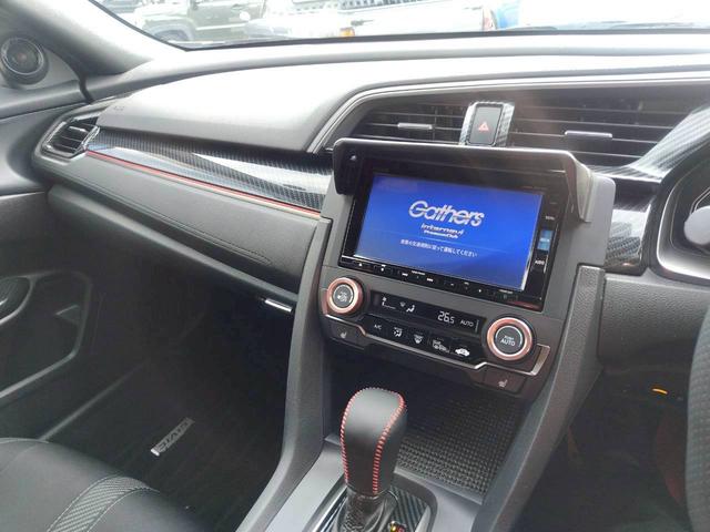 シビック ハッチバック　モデロロッソｍｕｆｆｌｅｒ　正ナビ　ドラレコ　　スマートキー　アダプティブクルーズ　ブリッツタワーバー（12枚目）