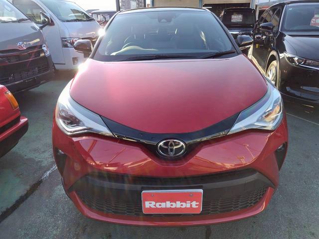 Ｃ－ＨＲ Ｇ－Ｔ　レッドブラックルーフツートン　１オーナー禁煙　ディスプレイオーディオ　Ｂカメラ　ハーフレザー　アダプティブクルーズ　ガラスコーティング施工スマートキ－２個新車取説保証書　ＬＥＤヘッド　ＢＴオーディオ（3枚目）