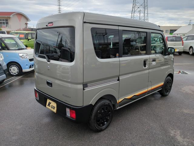 エブリイ Ｊリミテッド　４ＷＤ　ＣＶＴ　衝突被害軽減システム　クリアランスソナー　レーンアシスト　ＥＴＣ　バックカメラ　両側電動スライドドア　スマートキー　アイドリングストップ　シートヒーター　ＬＥＤヘッドランプ（9枚目）
