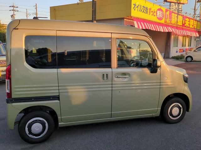N-VAN ファン CVT 衝突被害軽減システム クリアランスソナー レーンアシスト ドライブレコーダー ETC ナビ TV バックカメラ 両側スライドドア スマートキー アイドリングストップ ESC エアコン(6枚目)