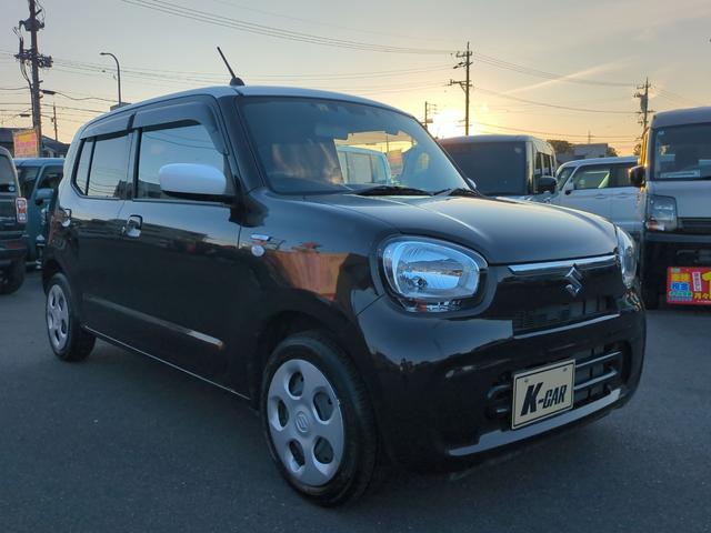 アルト ハイブリッドS バックカメラ クリアランスソナー レーンアシスト 衝突被害軽減システム キーレスエントリー アイドリングストップ シートヒーター CVT 盗難防止システム ABS ESC Bluetooth(2枚目)