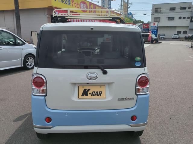 ムーヴキャンバス Ｇメイクアップ　ＳＡＩＩ　ＥＴＣ　バックカメラ　両側電動スライドドア　ＴＶ　衝突被害軽減システム　ＬＥＤヘッドランプ　スマートキー　アイドリングストップ　電動格納ミラー　ベンチシート　ＣＶＴ　盗難防止システム　ＡＢＳ　ＥＳＣ（4枚目）