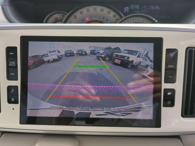 ムーヴキャンバス Ｇメイクアップ　ＳＡＩＩ　ＥＴＣ　バックカメラ　両側電動スライドドア　ＴＶ　衝突被害軽減システム　ＬＥＤヘッドランプ　スマートキー　アイドリングストップ　電動格納ミラー　ベンチシート　ＣＶＴ　盗難防止システム　ＡＢＳ　ＥＳＣ（15枚目）