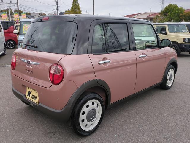 アルトラパンLC X バックカメラ クリアランスソナー レーンアシスト 衝突被害軽減システム LEDヘッドランプ スマートキー アイドリングストップ 電動格納ミラー シートヒーター ベンチシート CVT 盗難防止システム(7枚目)