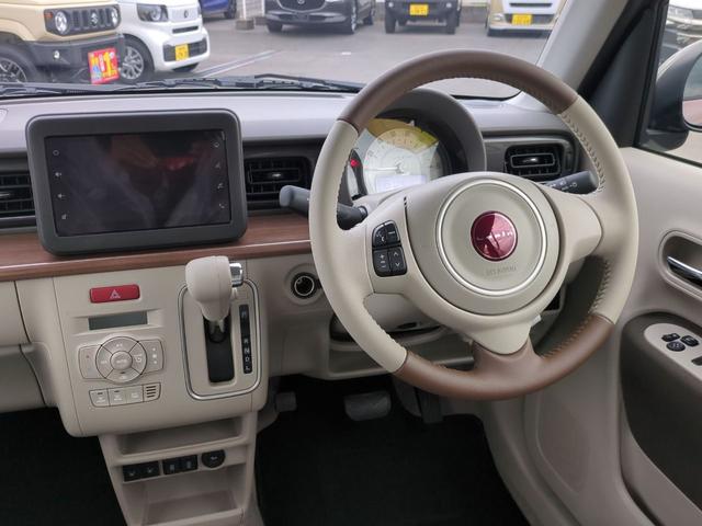 アルトラパンLC X バックカメラ クリアランスソナー レーンアシスト 衝突被害軽減システム LEDヘッドランプ スマートキー アイドリングストップ 電動格納ミラー シートヒーター ベンチシート CVT 盗難防止システム(9枚目)