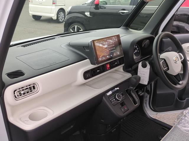 ムーヴキャンバス ストライプスG 全周囲カメラ 両側電動スライドドア TV クリアランスソナー 衝突被害軽減システム LEDヘッドランプ スマートキー アイドリングストップ 電動格納ミラー シートヒーター ベンチシート CVT(19枚目)