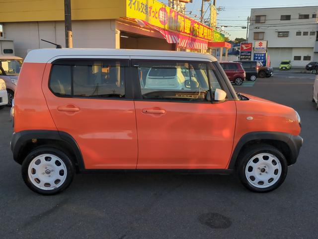 ハスラー Ｇ　ＥＴＣ　ナビ　ＴＶ　レーンアシスト　衝突被害軽減システム　スマートキー　アイドリングストップ　シートヒーター　ベンチシート　ＣＶＴ　盗難防止システム　ＡＢＳ　ＥＳＣ　衝突安全ボディ　エアコン（5枚目）