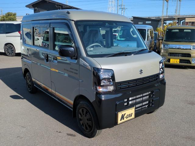 エブリイ Ｊリミテッド　４ＷＤ　ＣＶＴ　衝突被害軽減システム　クリアランスソナー　レーンアシスト　バックカメラ　両側電動スライドドア　スマートキー　アイドリングストップ　シートヒーター　ＬＥＤヘッドランプ（2枚目）