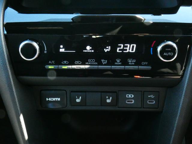 ヤリスクロス ハイブリッドＺ　登録済未使用車　８型ＤＡＰｌｕｓ　全方位カメラ　ＢＳＭ　ＥＴＣ２．０　車載ナビ　ＰＫＳＢ　レーダークルーズコントロール　ＬＴＡ　ドライバー異常時対応　ＡＨＢ　シートヒーター　ステアリングヒーター（6枚目）