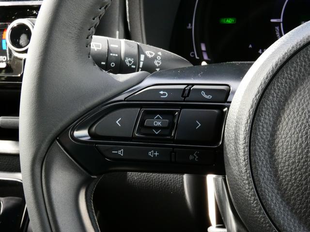 シエンタ ハイブリッドZ 登録済未使用車 AC100V シートヒーター BSM 10.5型DAPlus ETC2.0 ドラレコ前後 ステアリングヒーター PKSB 360°カメラAHSレーダークルーズコントロールLTA LDA(13枚目)