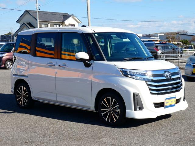 ルーミー カスタムG-T 届出済未使用車 シートヒーター 360°カメラ 9型DA 地デジ ADB ACC ナノイーX 両側電動スライドドア LEDフロントフォグ 誤発進抑制 車線逸脱警報 先行車発進お知らせ(24枚目)