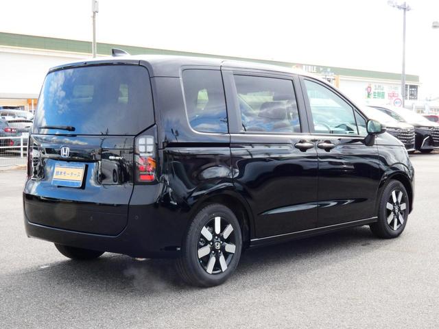 フリード ｅ：ＨＥＶエアー　ＥＸ　登録済未使用車　３６０°カメラ　１１．４型ナビ　地デジ　後退出庫サポート　ＢＳＩ　アダプティブドライビングビーム　ＬＥＤアクティブコーナリングライト　フロアマット　ＡＣＣ（25枚目）