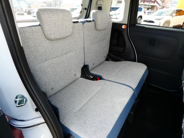 ムーヴキャンバス ストライプスＸ　届出済未使用車　ＥＴＣ　バックカメラ　ＡＨＢ　両側電動スライドドア　車線逸脱抑制　衝突回避支援ブレーキ　地デジアンテナ　ワイドバイザー　スカッフプレートカバー（18枚目）