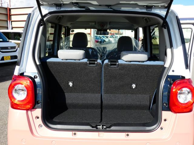 ムーヴキャンバス ストライプスＸ　届出済未使用車　ＥＴＣ　バックカメラ　ＡＨＢ　両側電動スライドドア　車線逸脱抑制　衝突回避支援ブレーキ　地デジアンテナ　ワイドバイザー　スカッフプレートカバー（21枚目）