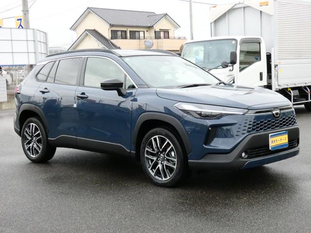 カローラクロス ハイブリッド Z 登録済未使用車 パノラマルーフ 360°カメラ BSM トヨタチームメイト 10.5型DAPlus AC100V ETC2.0 PKSB LTA SRP ドラレコ前後 ルーフレール(35枚目)