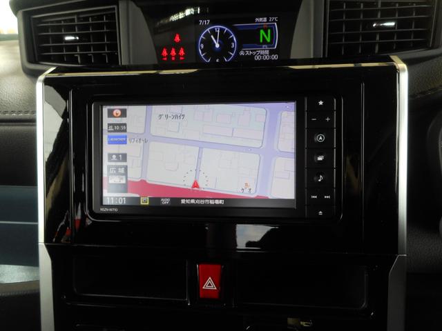 トール カスタムＧ　車検整備付　純正ＳＤナビ　パノラマモニター　ブルートゥース　ＥＴＣ　ドライブレコーダー　電動スライドドア　スマートキー　アイドリングストップ　アルミホイール　クリアランスソナー　ＬＥＤヘッド（34枚目）