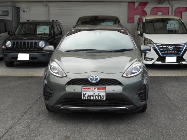 アクア クロスオーバー グラム SDナビ ブルートゥース ワンセグTV バックカメラ スマートキー オートハイビーム アルミホイール(4枚目)