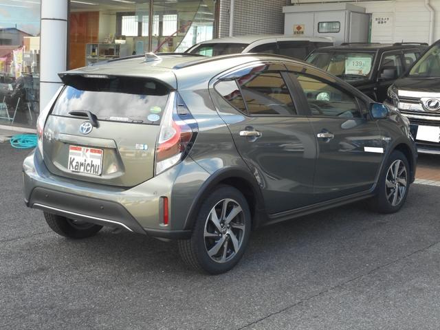 アクア クロスオーバー グラム SDナビ ブルートゥース ワンセグTV バックカメラ スマートキー オートハイビーム アルミホイール(7枚目)