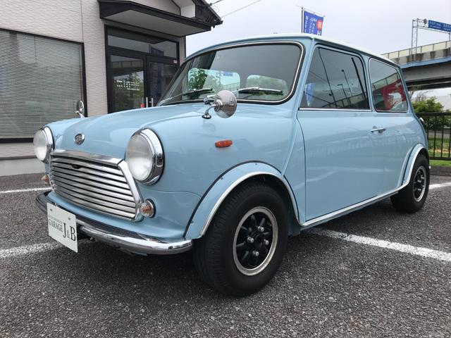 ＭＩＮＩ クーパー１．３　４速マニュアルシフト　純正ＳＵキャブ　色替Ｍｋ－ＩＩ仕様　センターメーター＆タコメーター　吊下げクーラー　ＣＲ１０インチアルミ　前後Ｈｉ－Ｌｏキット　ステンレスマフラー　１年保証（7枚目）