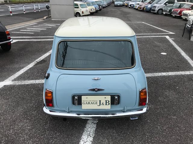 ＭＩＮＩ クーパー１．３　４速マニュアルシフト　純正ＳＵキャブ　色替Ｍｋ－ＩＩ仕様　センターメーター＆タコメーター　吊下げクーラー　ＣＲ１０インチアルミ　前後Ｈｉ－Ｌｏキット　ステンレスマフラー　１年保証（11枚目）