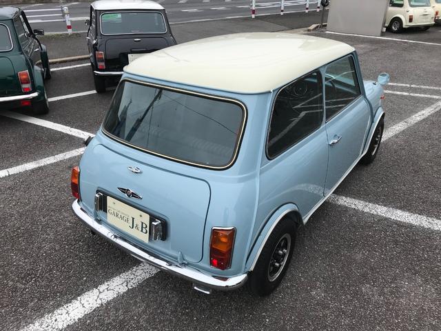 ＭＩＮＩ クーパー１．３　４速マニュアルシフト　純正ＳＵキャブ　色替Ｍｋ－ＩＩ仕様　センターメーター＆タコメーター　吊下げクーラー　ＣＲ１０インチアルミ　前後Ｈｉ－Ｌｏキット　ステンレスマフラー　１年保証（14枚目）