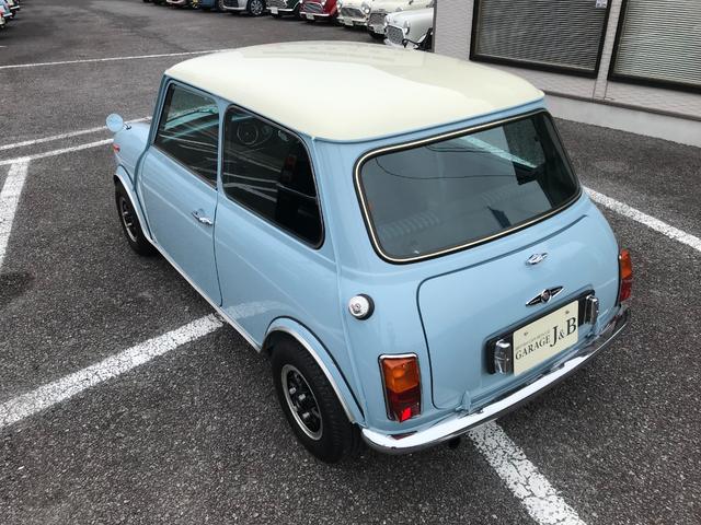 ＭＩＮＩ クーパー１．３　４速マニュアルシフト　純正ＳＵキャブ　色替Ｍｋ－ＩＩ仕様　センターメーター＆タコメーター　吊下げクーラー　ＣＲ１０インチアルミ　前後Ｈｉ－Ｌｏキット　ステンレスマフラー　１年保証（15枚目）