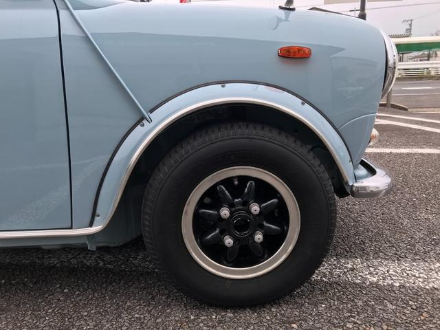 ＭＩＮＩ クーパー１．３　４速マニュアルシフト　純正ＳＵキャブ　色替Ｍｋ－ＩＩ仕様　センターメーター＆タコメーター　吊下げクーラー　ＣＲ１０インチアルミ　前後Ｈｉ－Ｌｏキット　ステンレスマフラー　１年保証（18枚目）