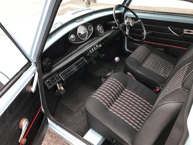 ＭＩＮＩ クーパー１．３　４速マニュアルシフト　純正ＳＵキャブ　色替Ｍｋ－ＩＩ仕様　センターメーター＆タコメーター　吊下げクーラー　ＣＲ１０インチアルミ　前後Ｈｉ－Ｌｏキット　ステンレスマフラー　１年保証（24枚目）