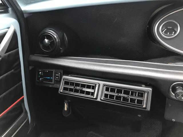 ＭＩＮＩ クーパー１．３　４速マニュアルシフト　純正ＳＵキャブ　色替Ｍｋ－ＩＩ仕様　センターメーター＆タコメーター　吊下げクーラー　ＣＲ１０インチアルミ　前後Ｈｉ－Ｌｏキット　ステンレスマフラー　１年保証（35枚目）