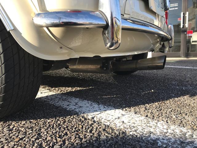 MINI メイフェア 4速マニュアルシフト 同色全塗装済みMk-I仕様 6Jオーバーフェンダー&Sスター10インチアルミ バルタンステンレスセンターマフラー 前後Hi-Loキット ナルディレザーステアリング 1年保証(21枚目)