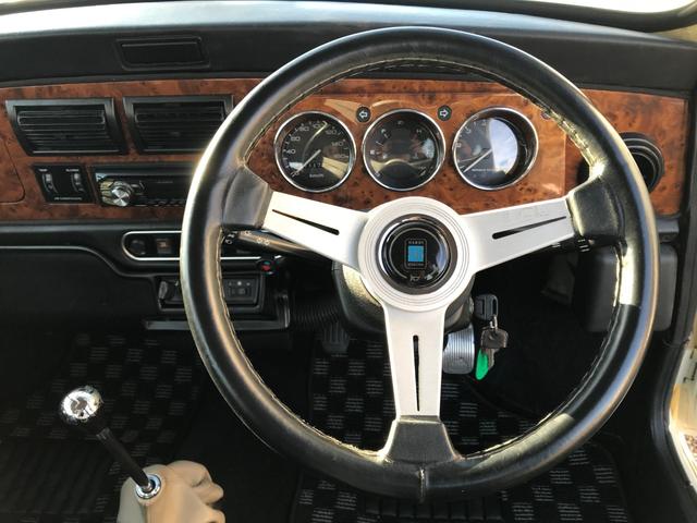 MINI メイフェア 4速マニュアルシフト 同色全塗装済みMk-I仕様 6Jオーバーフェンダー&Sスター10インチアルミ バルタンステンレスセンターマフラー 前後Hi-Loキット ナルディレザーステアリング 1年保証(30枚目)