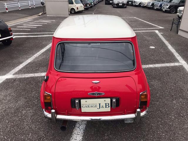 ＭＩＮＩ 　１．３ツインキャブ並行　４速マニュアルシフト　センターメーター　レザーシート　前後Ｈｉ－Ｌｏキット　ＣＲ１２インチアルミ　１年保証（11枚目）