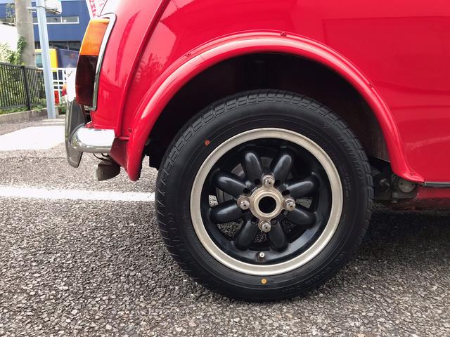 ＭＩＮＩ 　１．３ツインキャブ並行　４速マニュアルシフト　センターメーター　レザーシート　前後Ｈｉ－Ｌｏキット　ＣＲ１２インチアルミ　１年保証（16枚目）