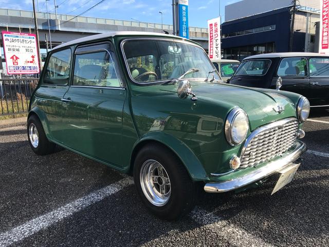 MINI クーパー 4速マニュアルシフト センターメーター&ウッドパネル モトリタウッドステアリング スピードスター10インチアルミ 1年保証(6枚目)